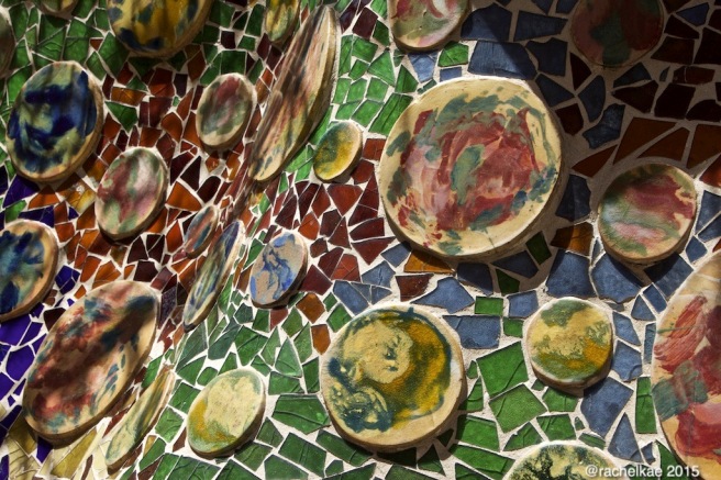 Mosaic in the garden