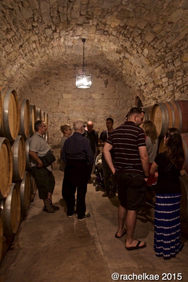 Cellar tour